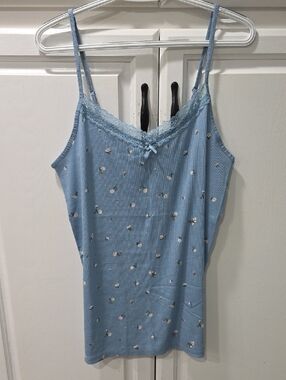 TORRID Lace Trim V-Neck Tank